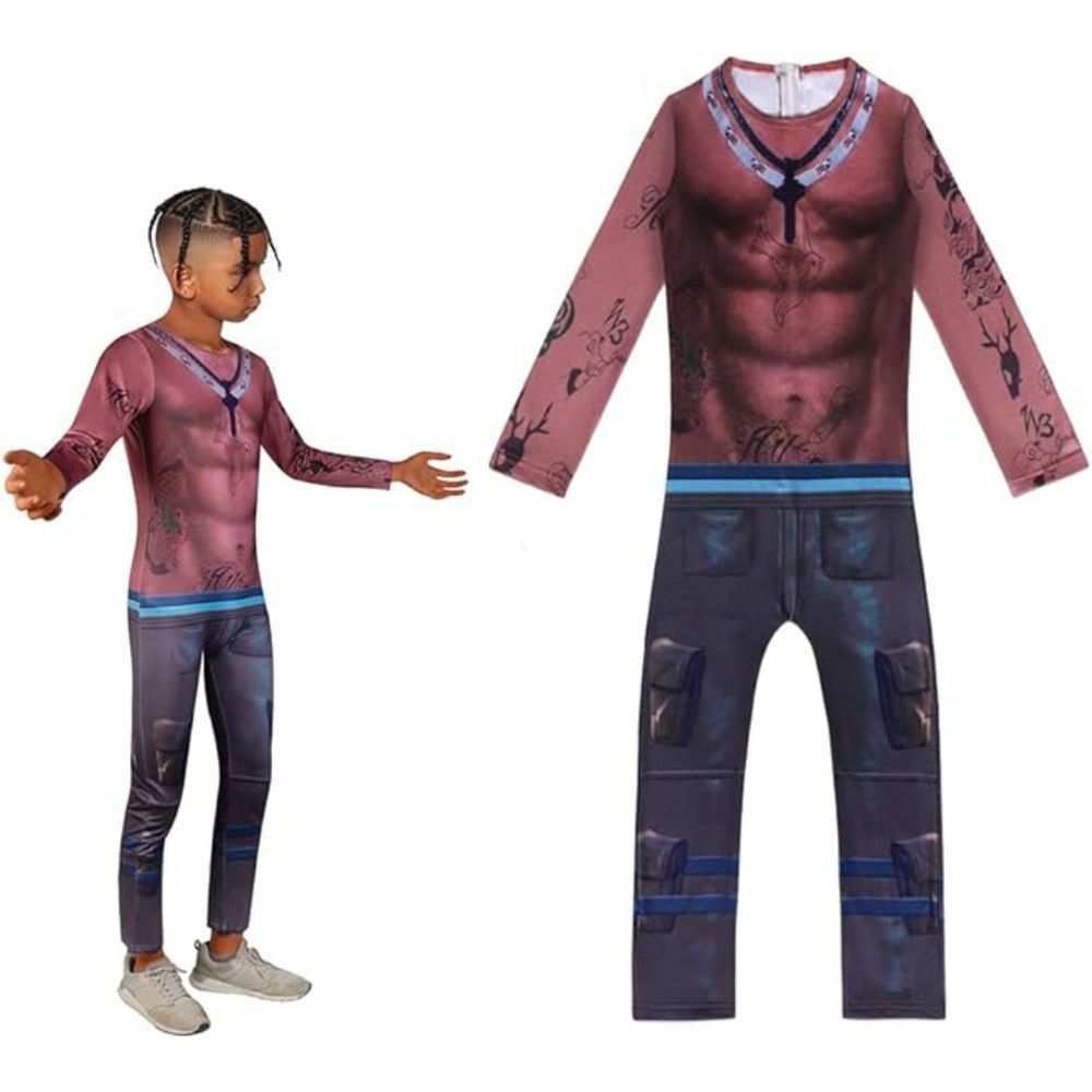 Costumes for Boys Game Skin Costume for Boys Rap Hip Hop  Cosplay 120/5T US